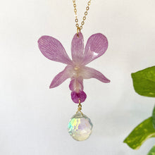 Load image into Gallery viewer, Orchid Car Suncatcher no.01