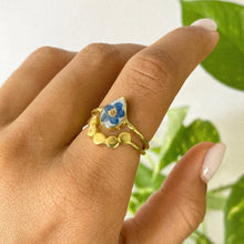 Load image into Gallery viewer, Sortija Forget-Me-Not Ajustable
