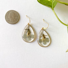 Load image into Gallery viewer, Light Blue Flower in Teardrop