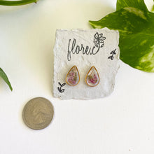 Load image into Gallery viewer, Heart Petals Small Teardrop Studs