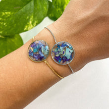 Load image into Gallery viewer, Blue Orchid Petals Bracelet