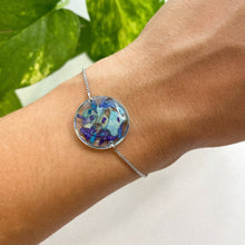 Load image into Gallery viewer, Blue Orchid Petals Bracelet