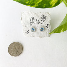 Load image into Gallery viewer, Forget-me-not Mini Teardrop Studs