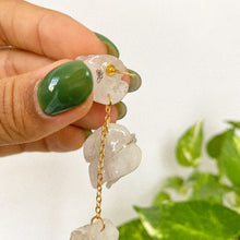 Load image into Gallery viewer, PRE-ORDEN Trinitarias Triples en Arete - Blanca