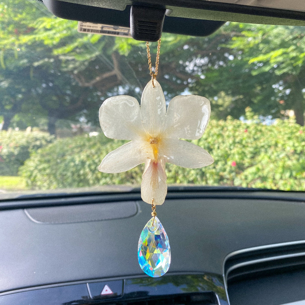 Orchid Car Suncatcher no.05