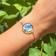 Load image into Gallery viewer, Blue Orchid Petals Bracelet
