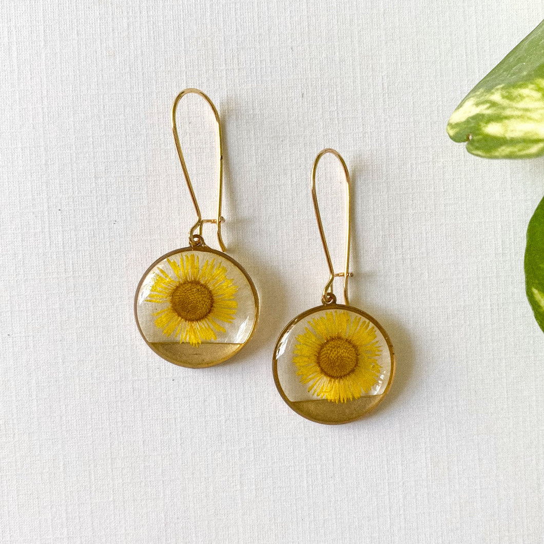 Mini Yellow Dangling Flowers