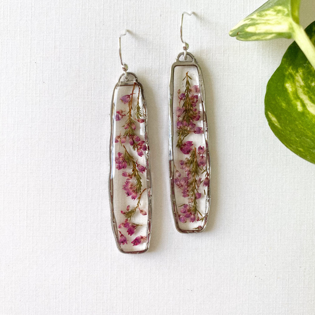 Long Silver Heather Flowers