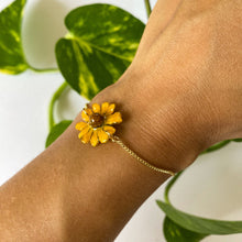 Load image into Gallery viewer, Wild Yellow Daisy Bracelet
