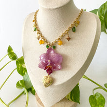 Load image into Gallery viewer, Mystical Orchid Necklace
