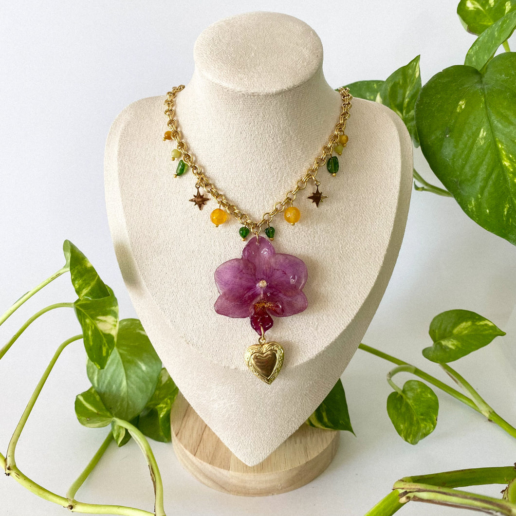 Mystical Orchid Necklace