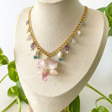 Load image into Gallery viewer, Whispering Orchid Necklace
