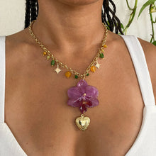 Load image into Gallery viewer, Mystical Orchid Necklace
