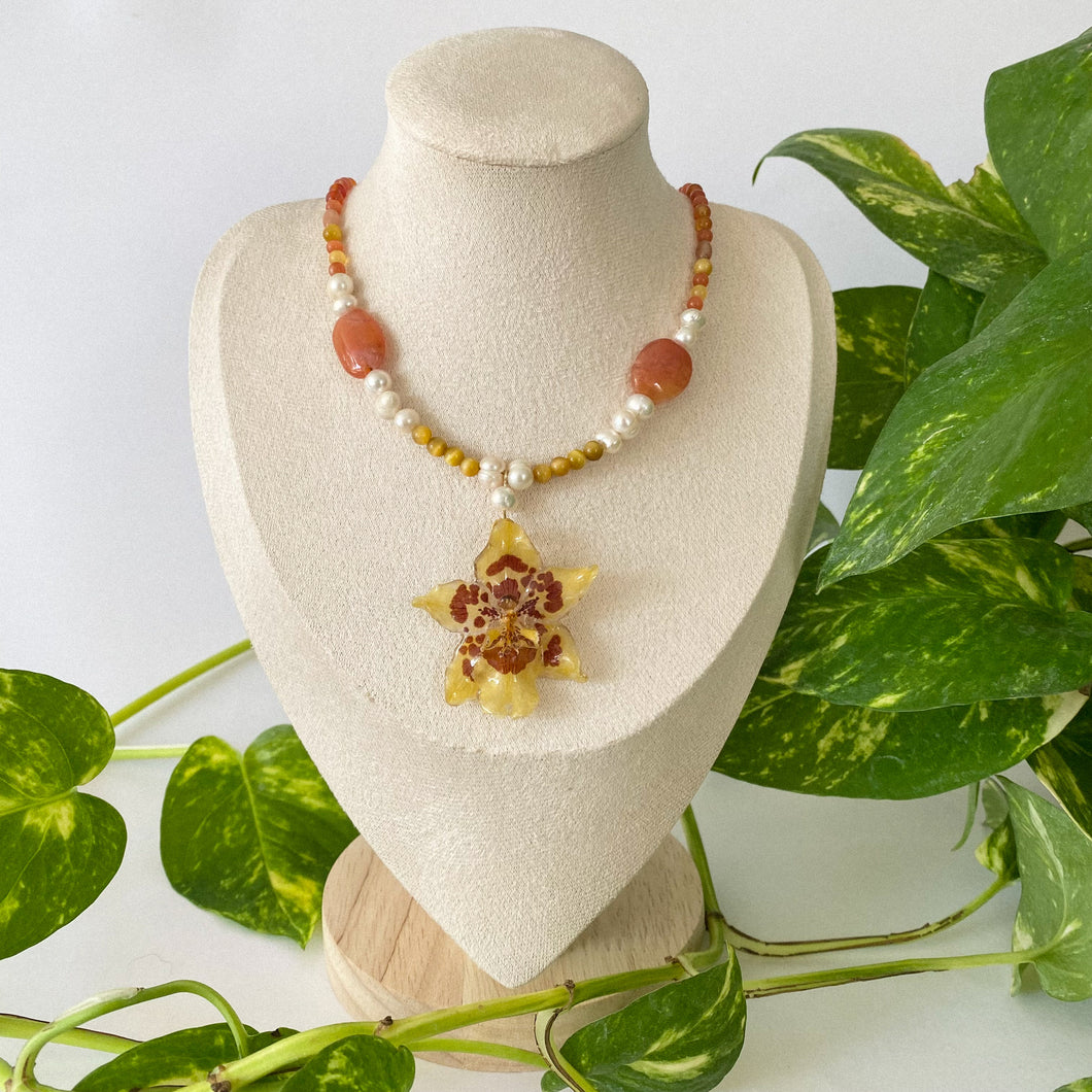 Crimson Sunset Necklace