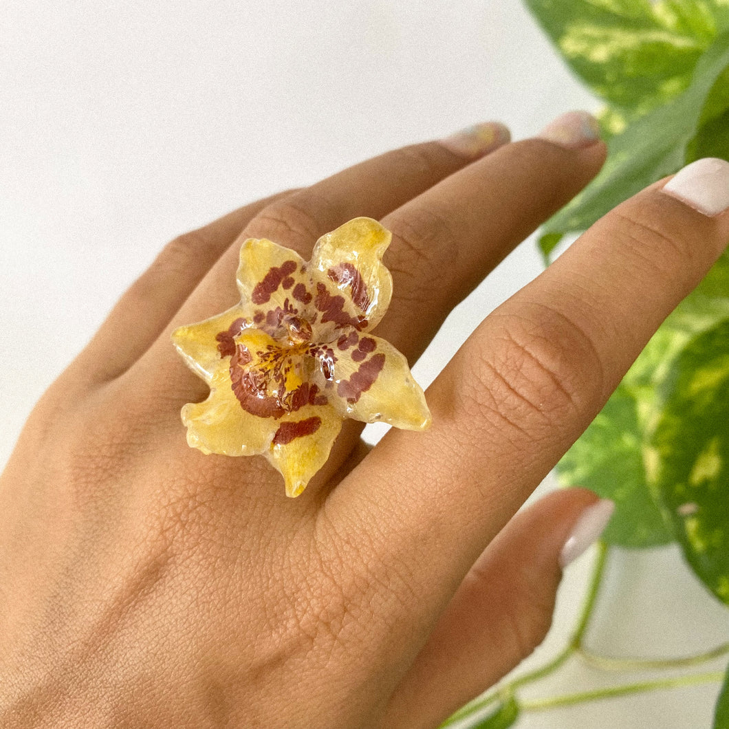 Dancing Lady Orchid Ring