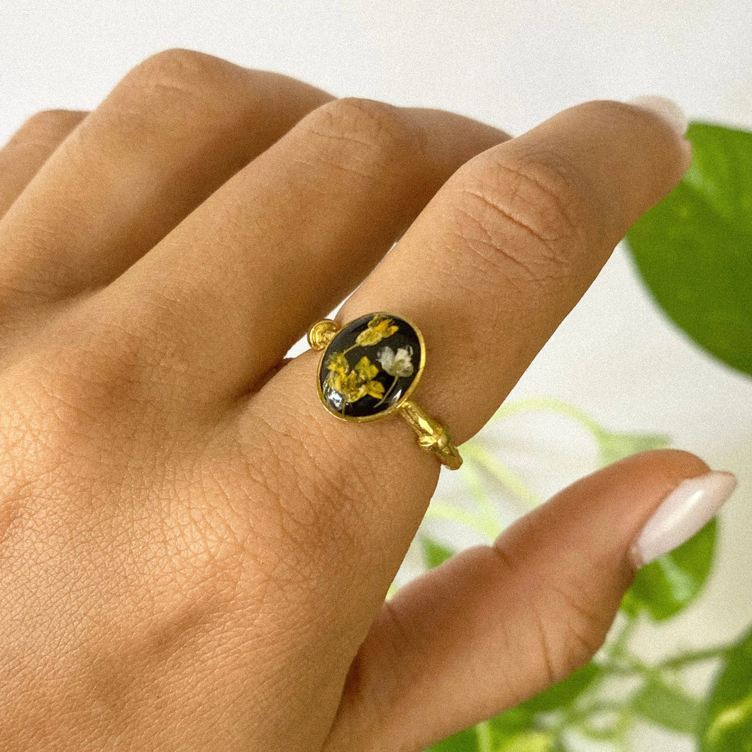 Sortija Flores Mini Ajustables