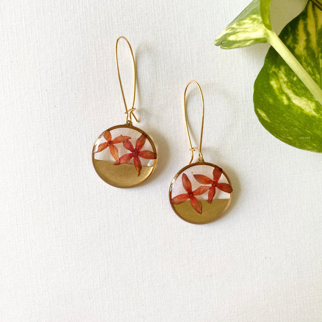 Gold Cruz de Malta Drop