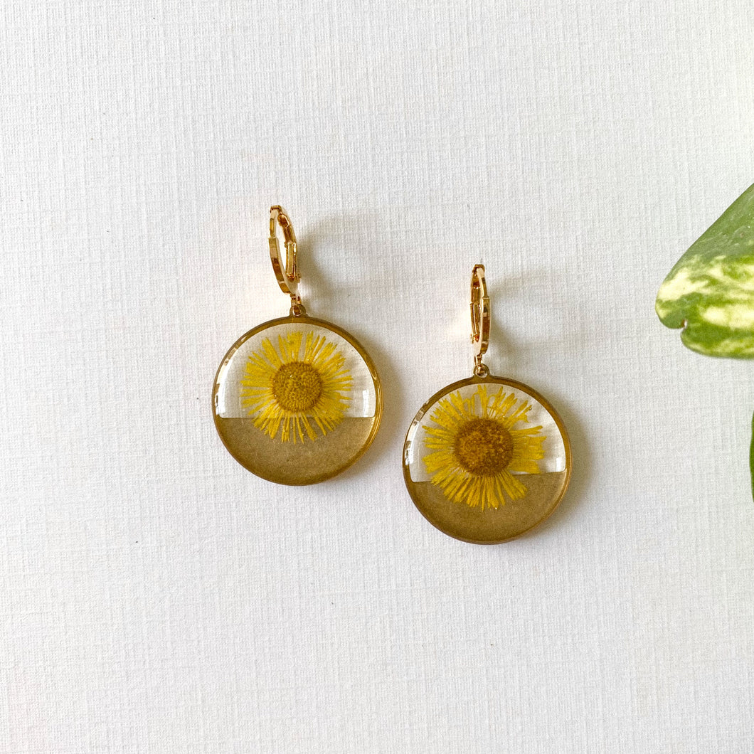 Golden Half Yellow Flowers