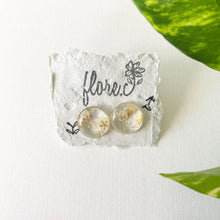 Load image into Gallery viewer, Baby Breath Circle Studs
