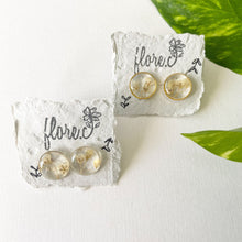 Load image into Gallery viewer, Baby Breath Circle Studs
