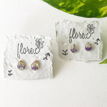 Load image into Gallery viewer, Trueno de Venus Mini Teardrop Studs
