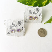Load image into Gallery viewer, Trueno de Venus Small Circle Studs
