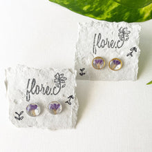 Load image into Gallery viewer, Trueno de Venus Small Circle Studs
