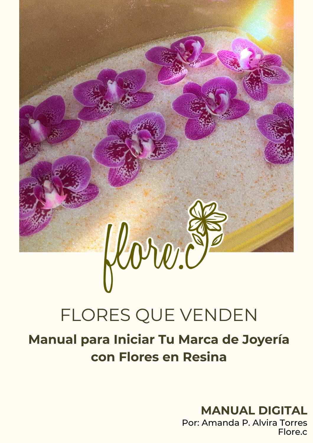 Flores que Venden: Manual para Iniciar Tu Marca de Joyería de Flores en Resina